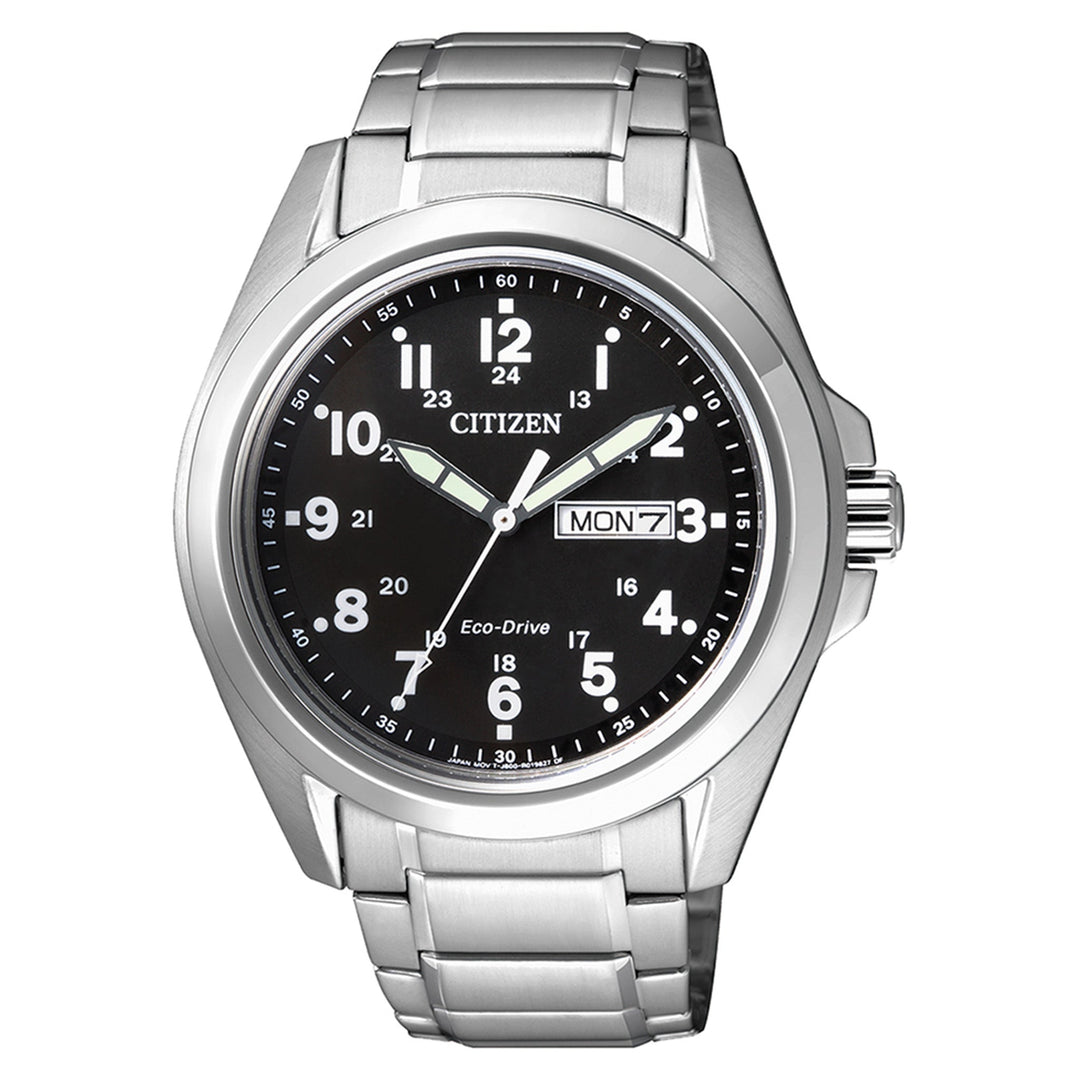 Citizen Eco-Drive Stainless Steel Solar Men's Watch - AW0050-58E