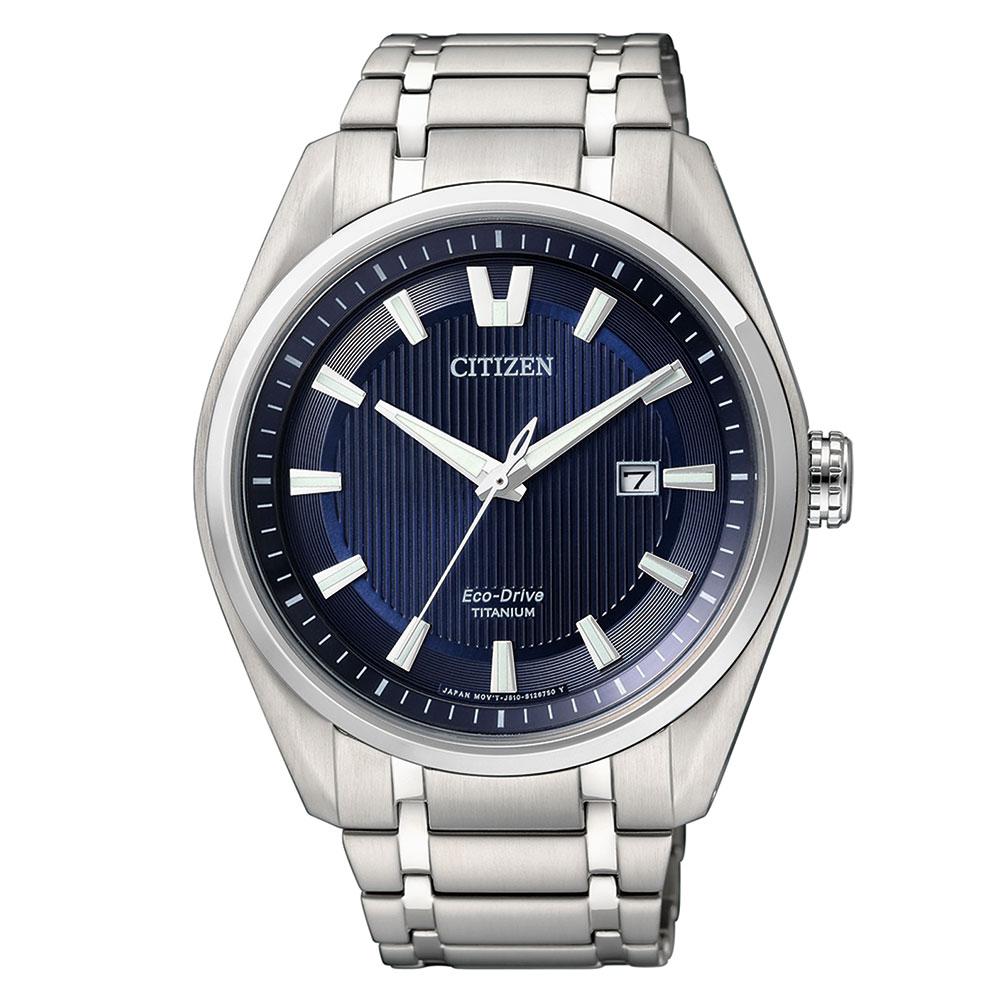 Citizen Gents Super Titanium Eco-Drive Titanium Watch - AW1240-57L