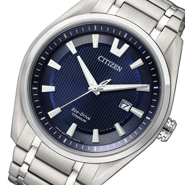 Citizen Gents Super Titanium Eco-Drive Men's Watch - AW1240-57L