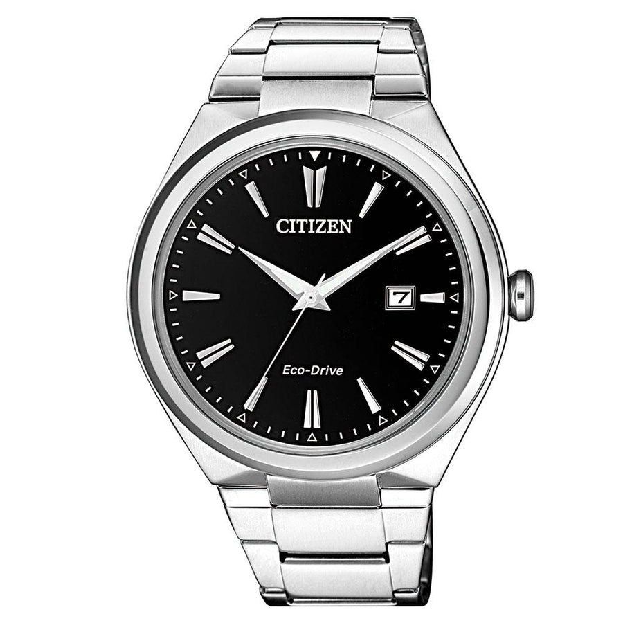 Citizen Gents Dress Eco-Drive Stainless Steel Watch - AW1370-51F