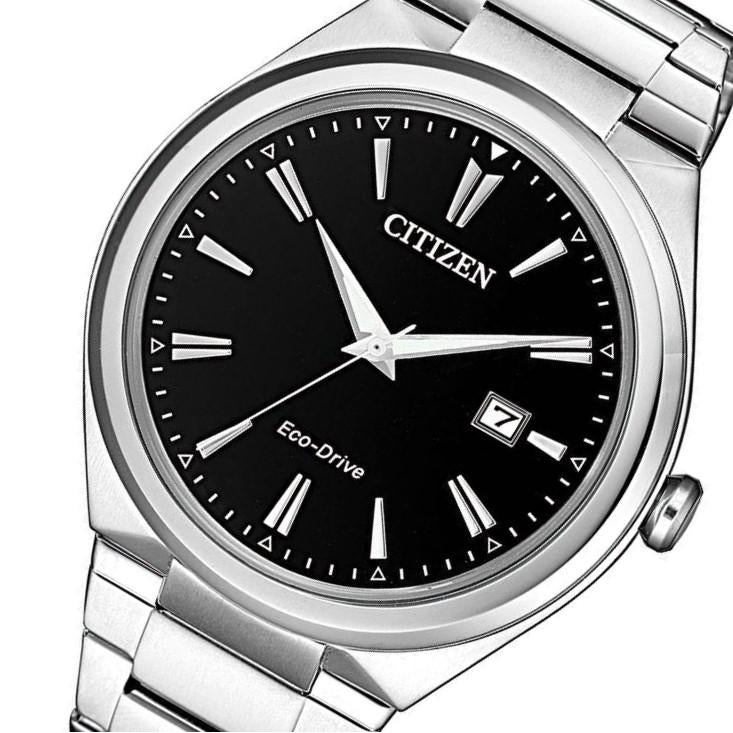 Citizen Gents Dress Eco-Drive Stainless Steel Men's Watch - AW1370-51F