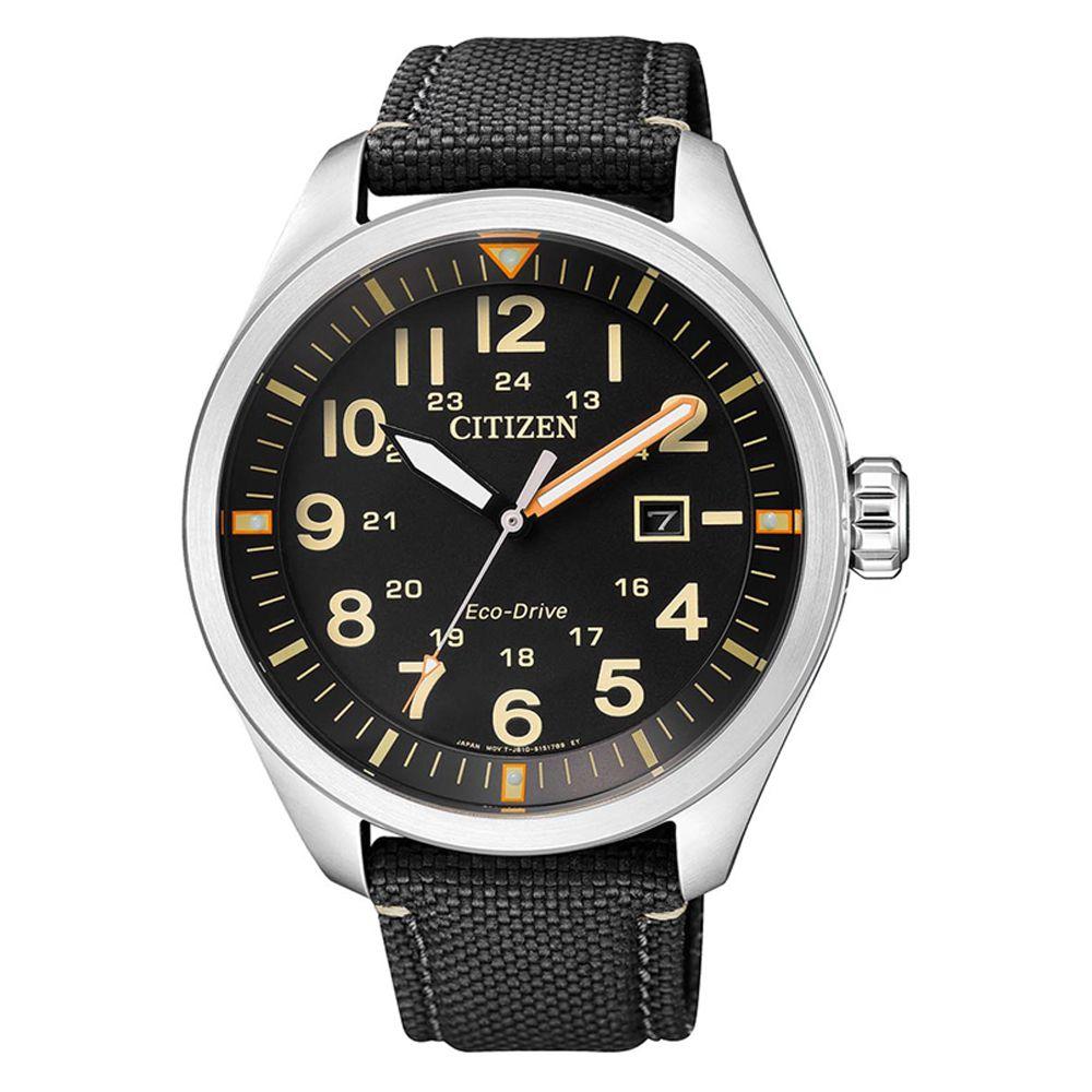Citizen Black Nylon Men's Solar Watch - AW5000-24E