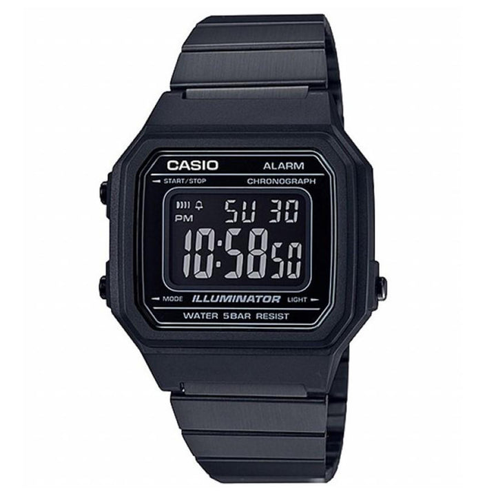Casio Classic 43mm Black Resin Digital Men's Watch - B650WB-1B