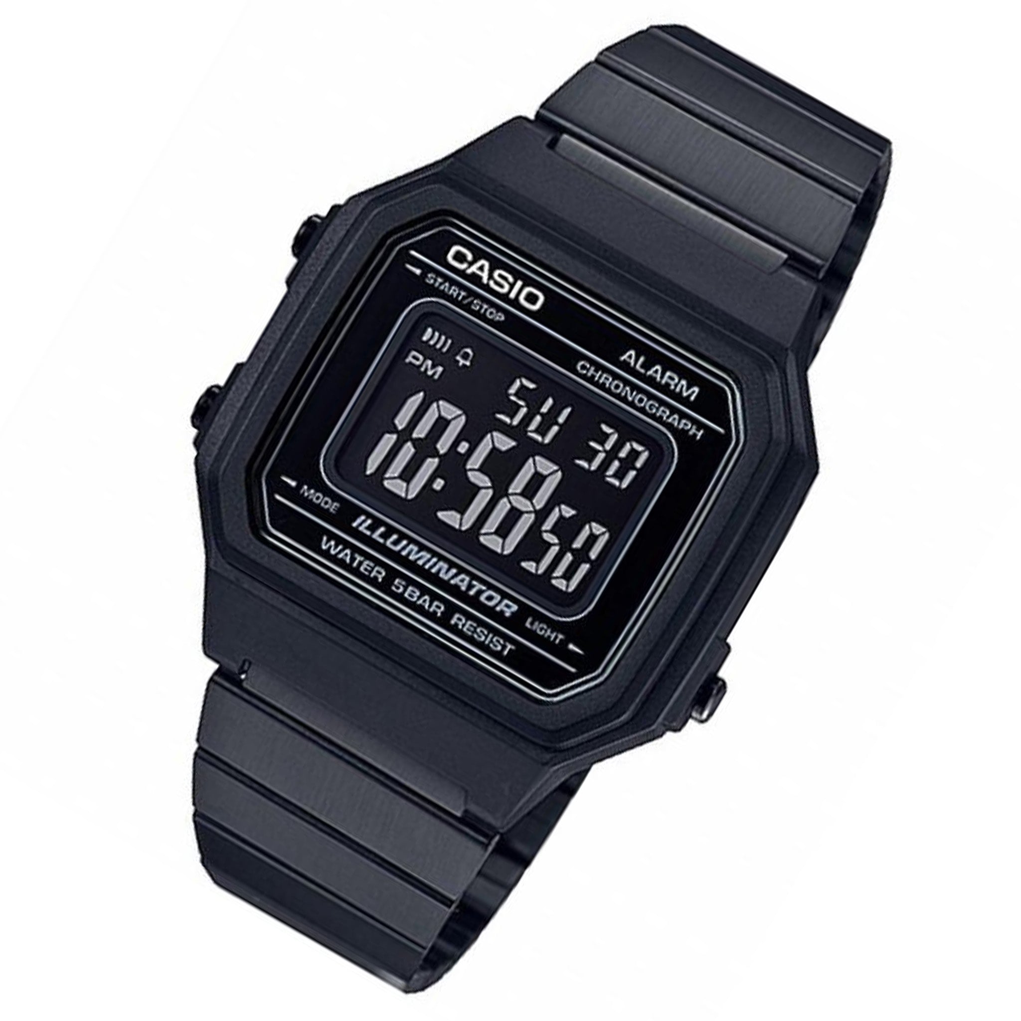Casio Classic 43mm Black Resin Digital Men's Watch - B650WB-1B