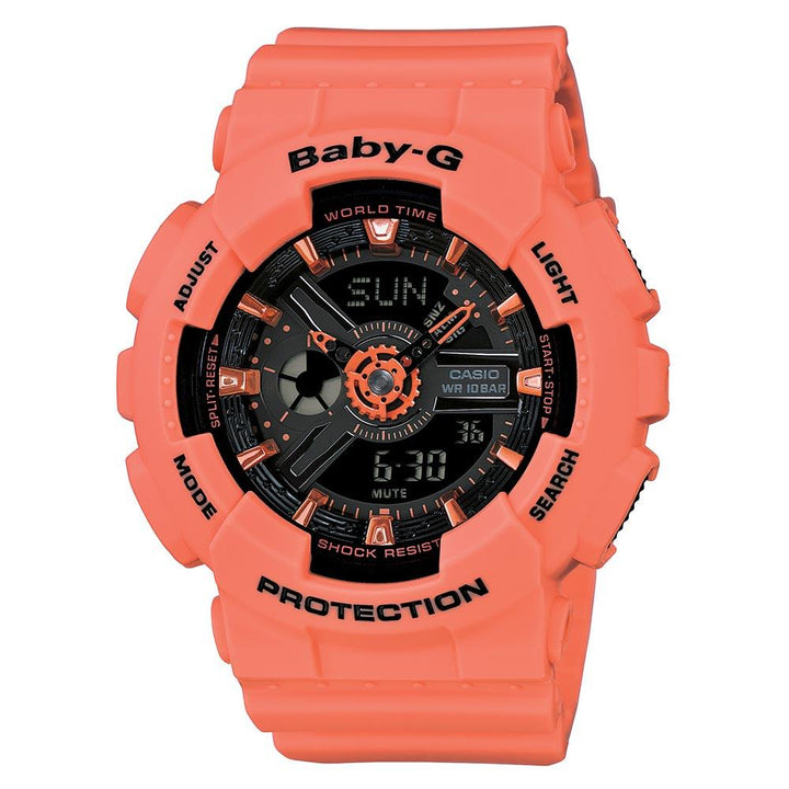 Casio Baby G Neon Digital Analog Ladies Watch - BA111-4A2