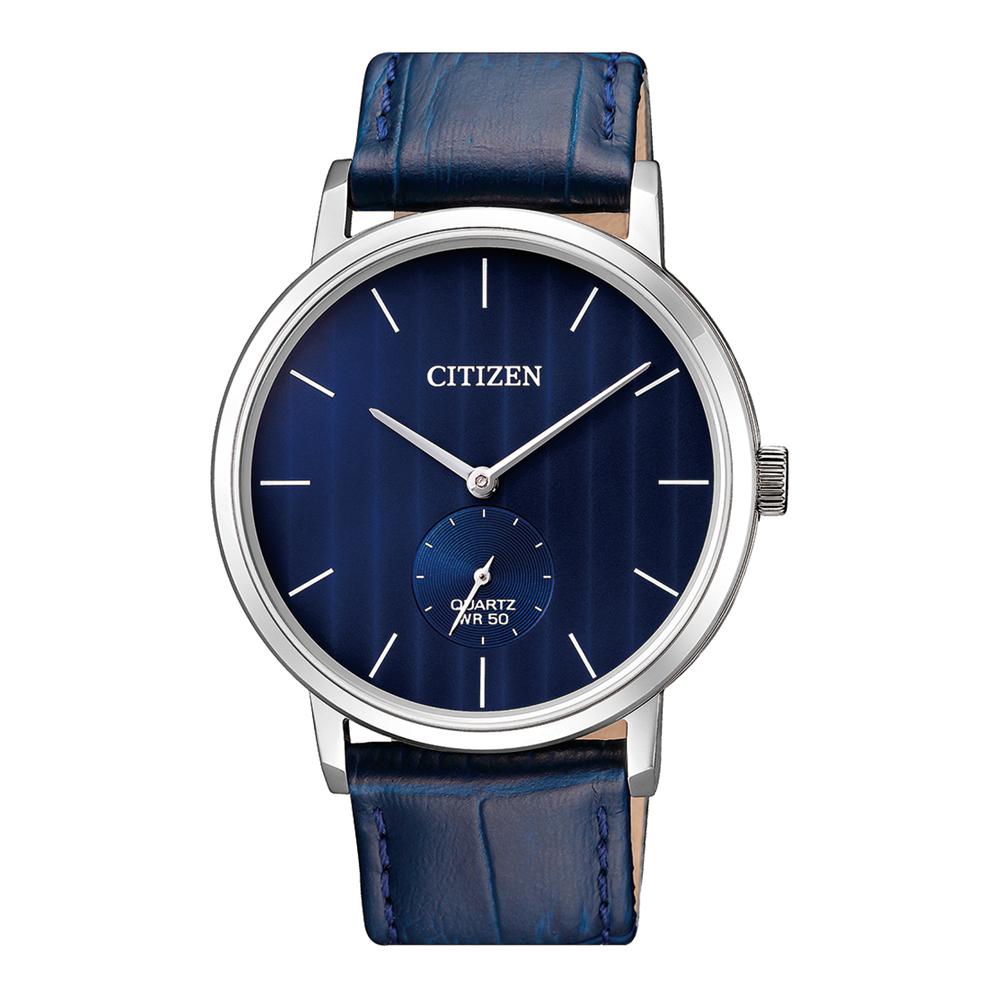 Citizen Blue Leather Men's Watch - BE9170-05L