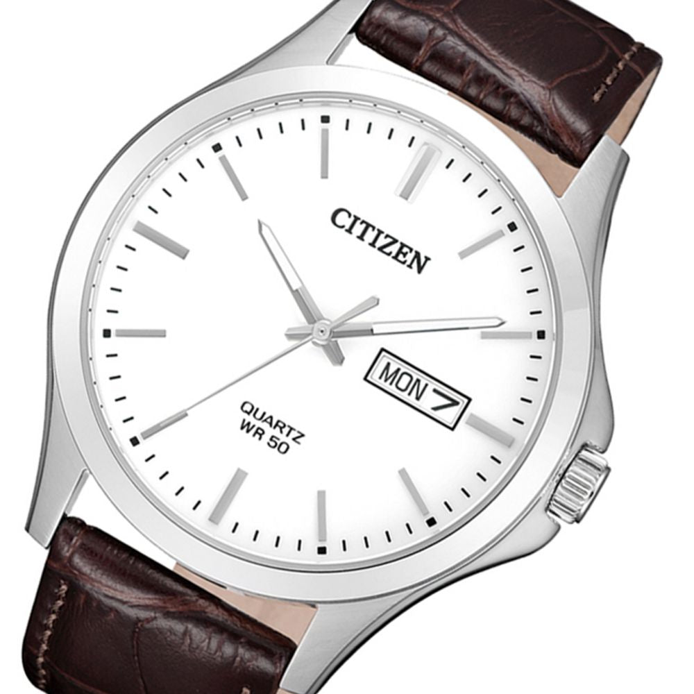 Citizen Brown Leather Men's Watch - BF2001-12A