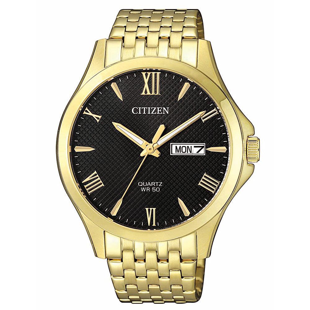 Citizen Gold Steel Men's Watch - BF2022-55H