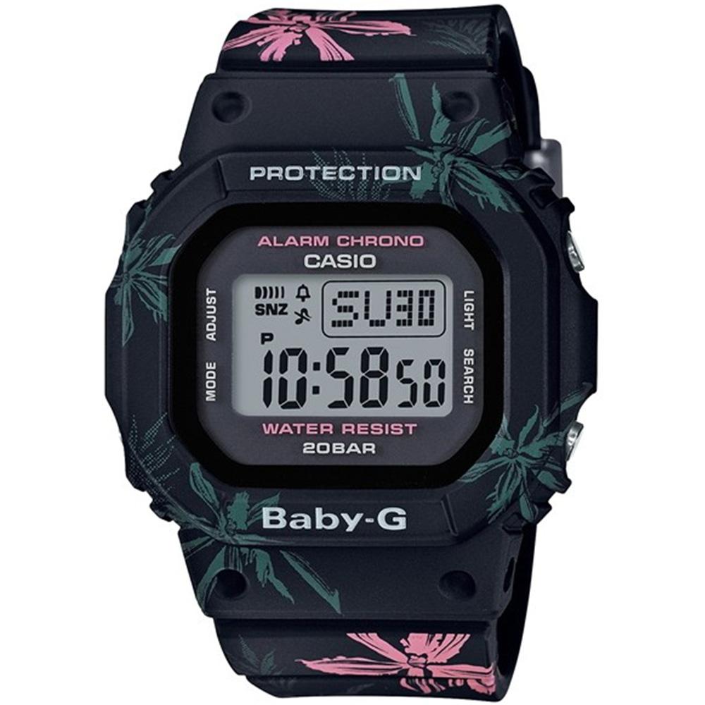 Casio Baby G Ladies Floral Digital Watch - BGD560CF-1D