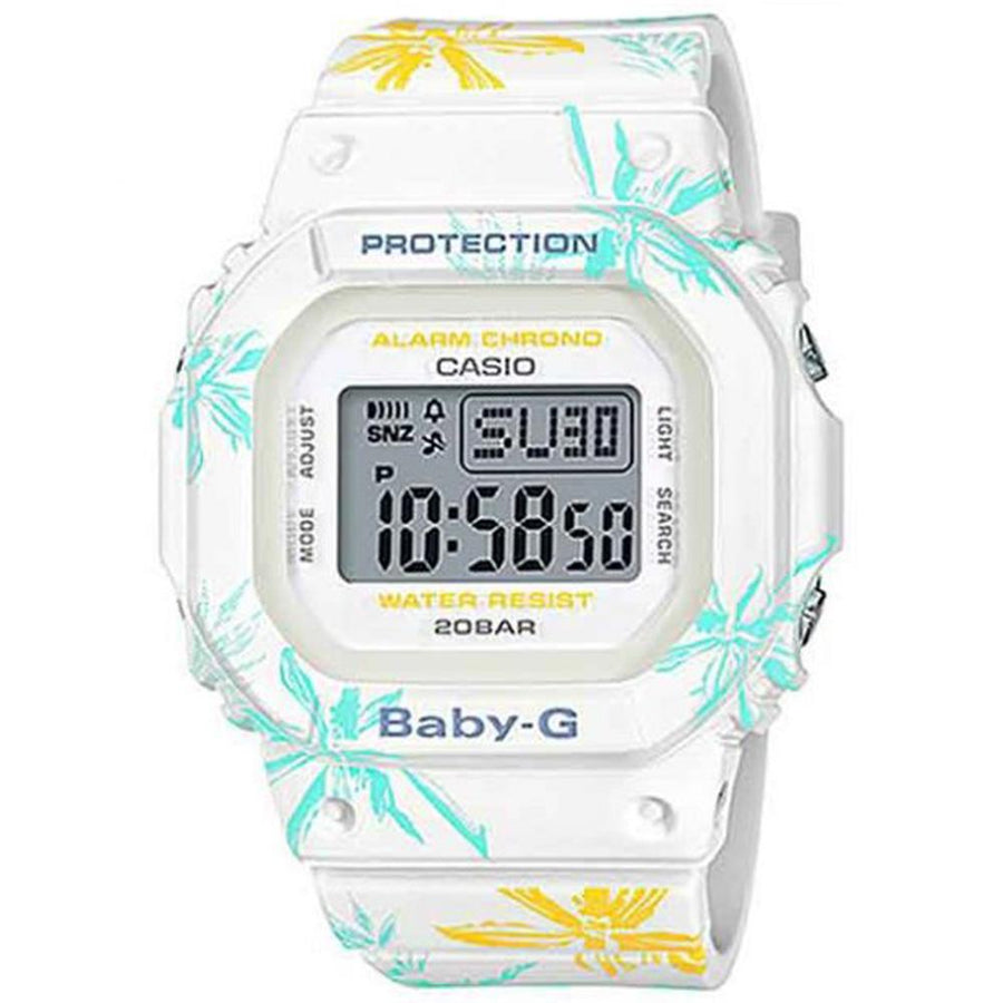 Casio Baby G Ladies Floral Digital Watch - BGD560CF-7D