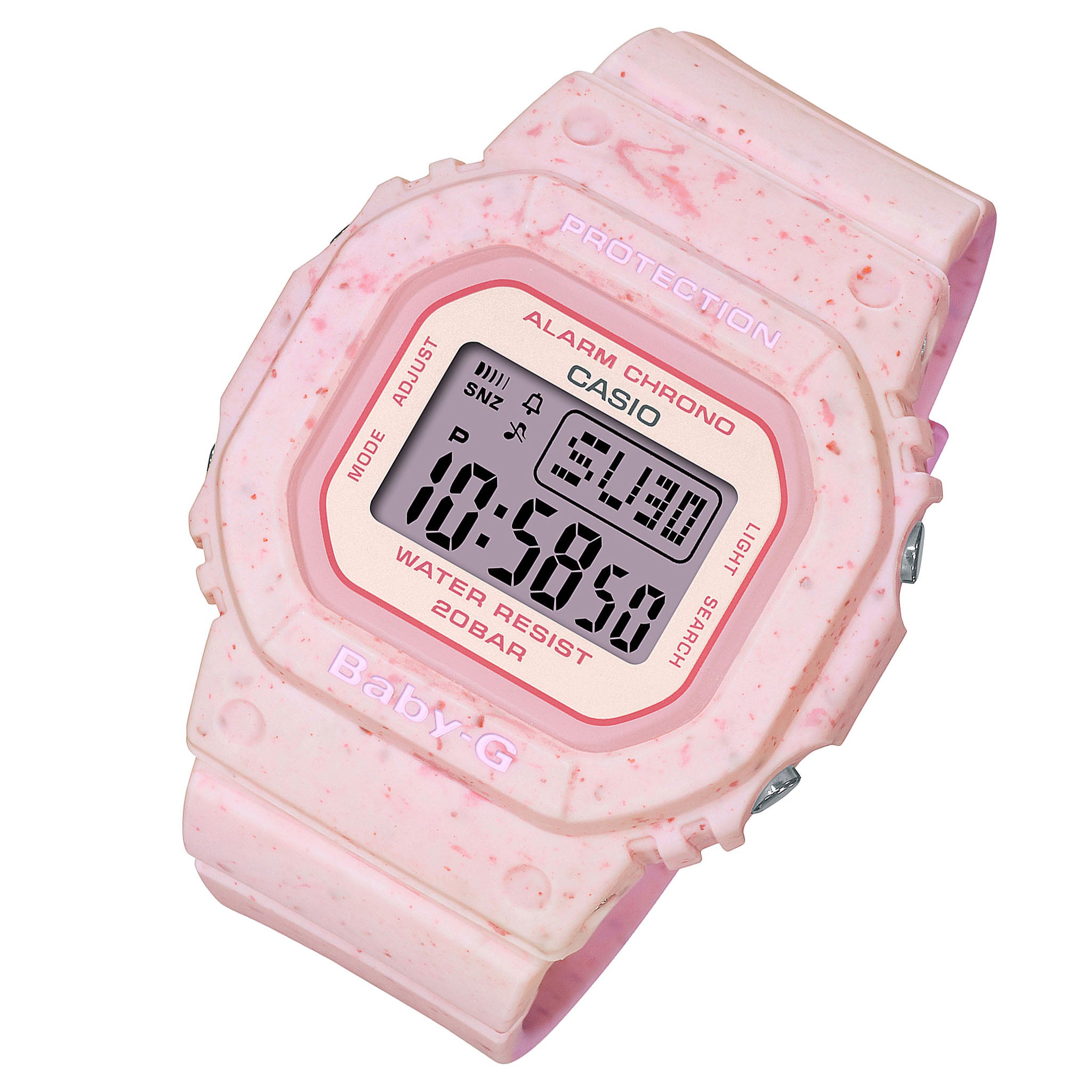 Casio BABY-G Strawberry Resin Band Digital Women's Watch - BGD560CR-4D