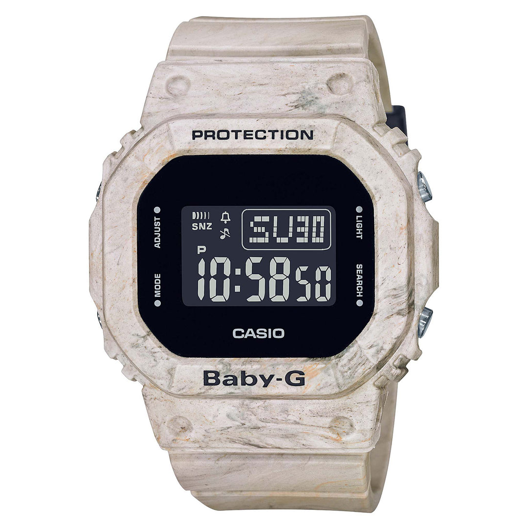 Casio BABY-G Utility Wavy Marble Series Digital Women's Watch - BGD560WM-5D