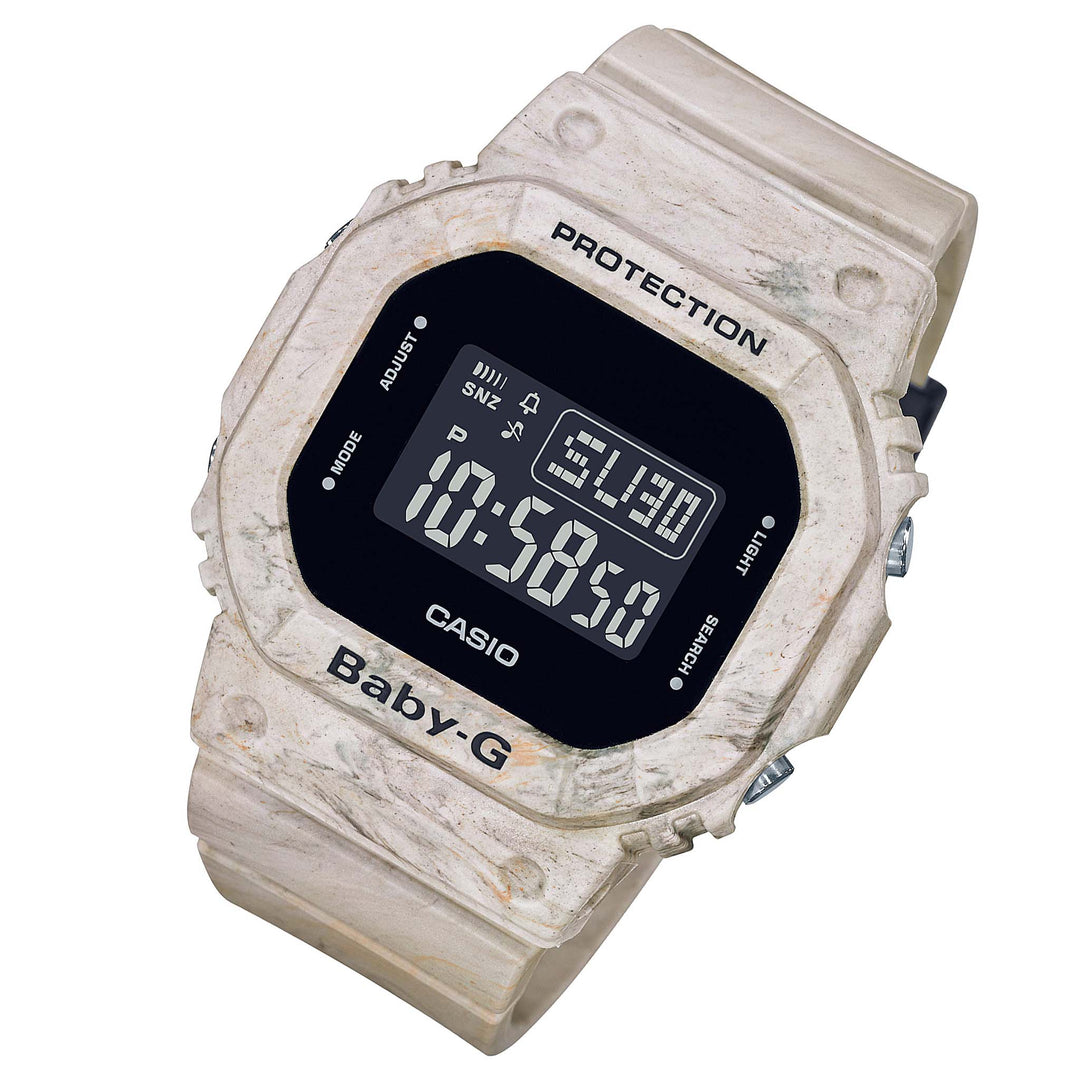 Casio BABY-G Utility Wavy Marble Series Digital Women's Watch - BGD560WM-5D