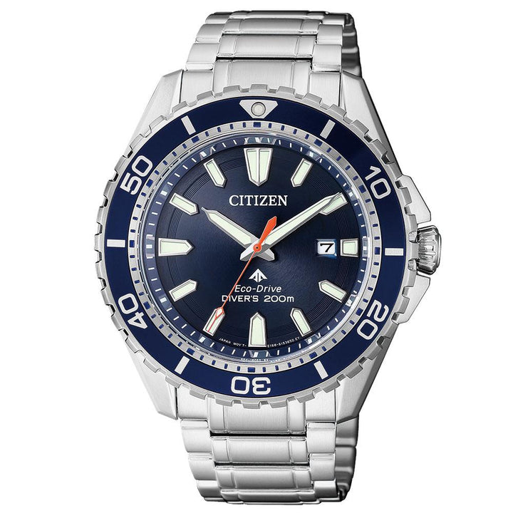 Citizen Promaster Marine Gents Eco-Drive Stainless Steel Diver Watch - BN0191-80L
