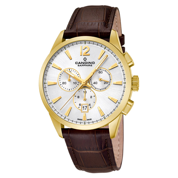 Candino Brown Leather Men's Watch - C4518/E