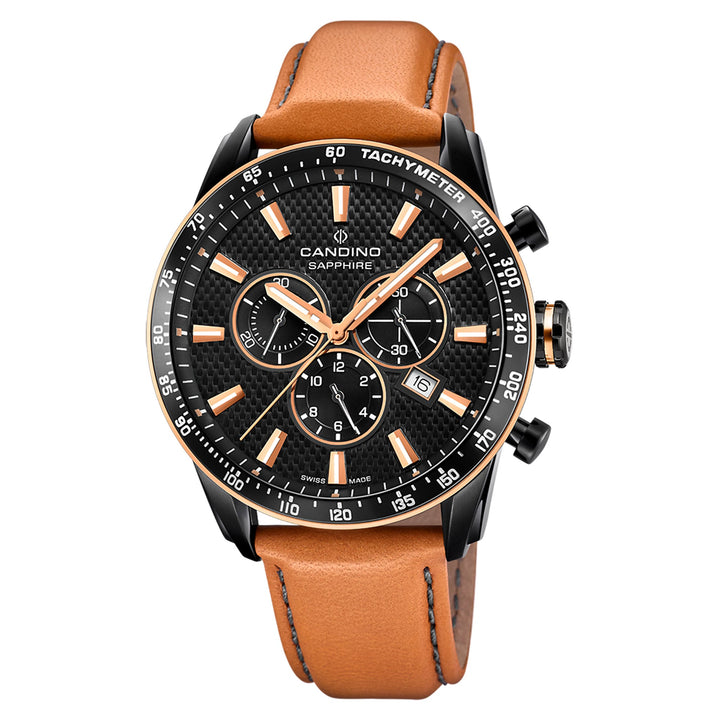 Candino Brown Leather Men's Watch - C4759/1