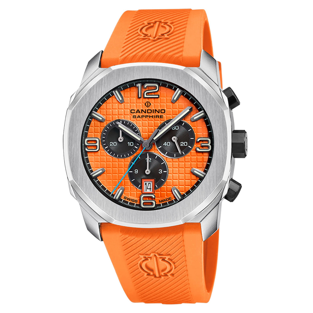 Candino Orange Plastic Men's Watch - C4774/2
