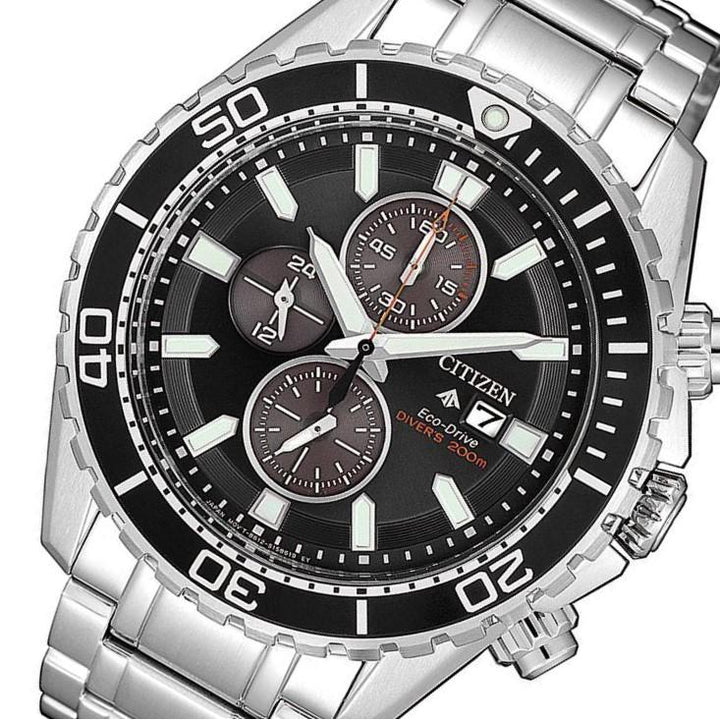 Citizen Promaster Marine Gents Eco-Drive Stainless Steel Diver Men's Watch - CA0711-80H
