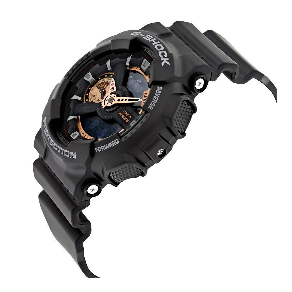 Casio G-SHOCK X-Large 55mm Black Resin Men's Chronograph Watch - GA110RG-1A
