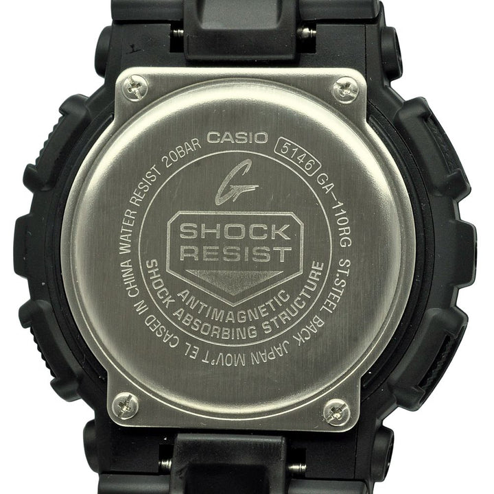 Casio G-SHOCK X-Large 55mm Black Resin Men's Chronograph Watch - GA110RG-1A