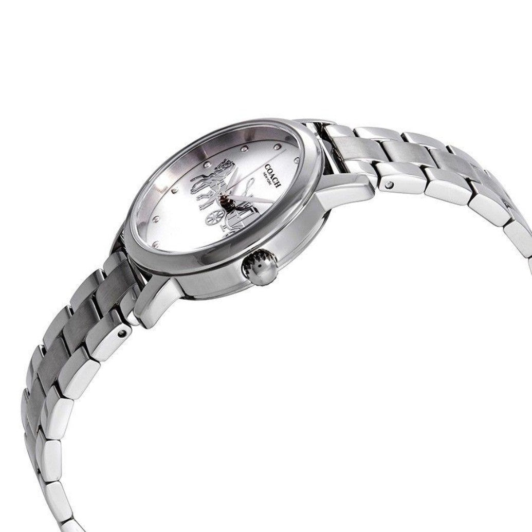 Coach Grand Silver Ladies Watch  - 14502975