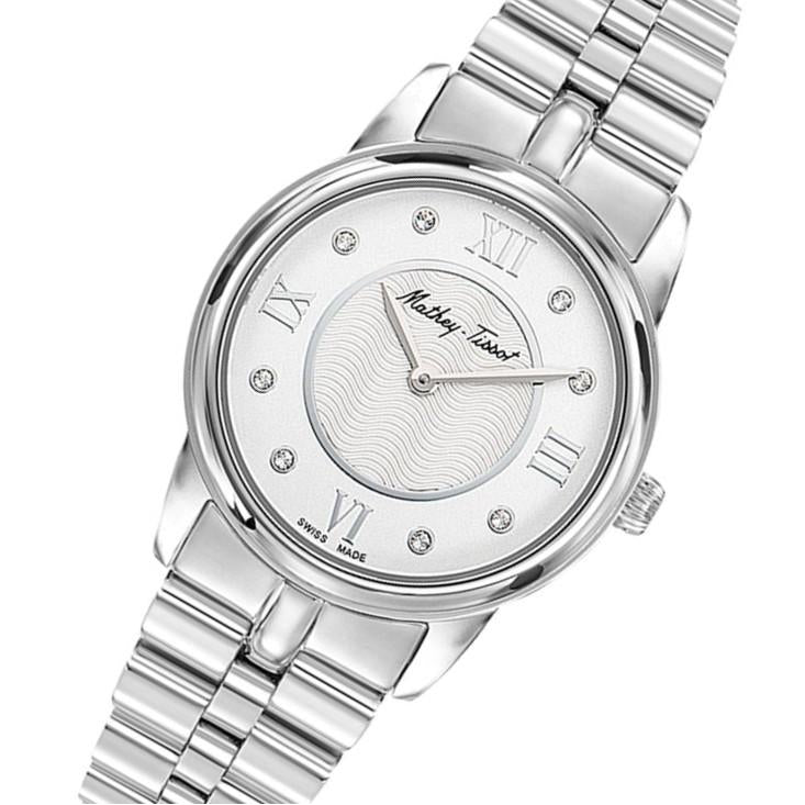 Mathey Tissot Artemis Stainless Steel White Dial Swiss Made