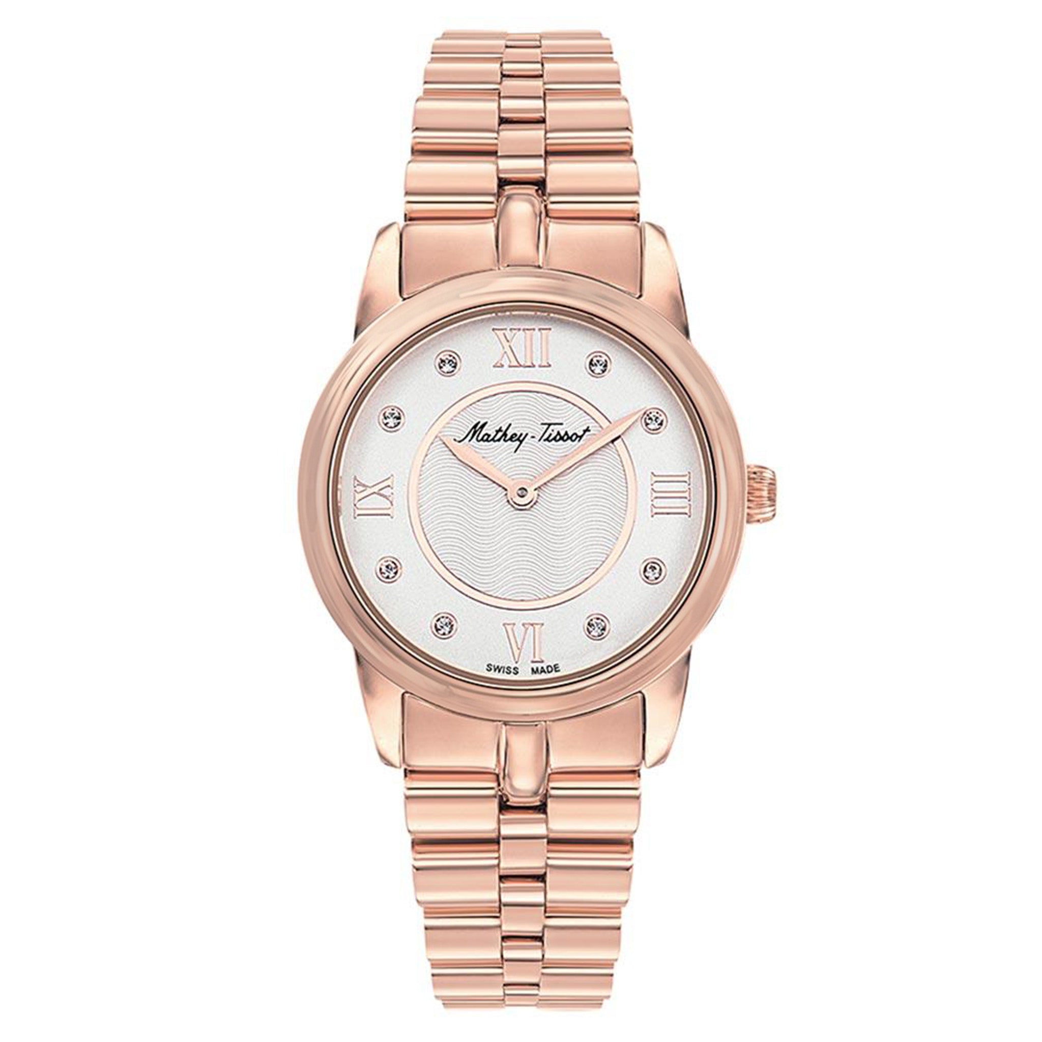 Mathey-Tissot Artemis Stainless Steel White Dial Swiss Made Women's Watch - D1086PI