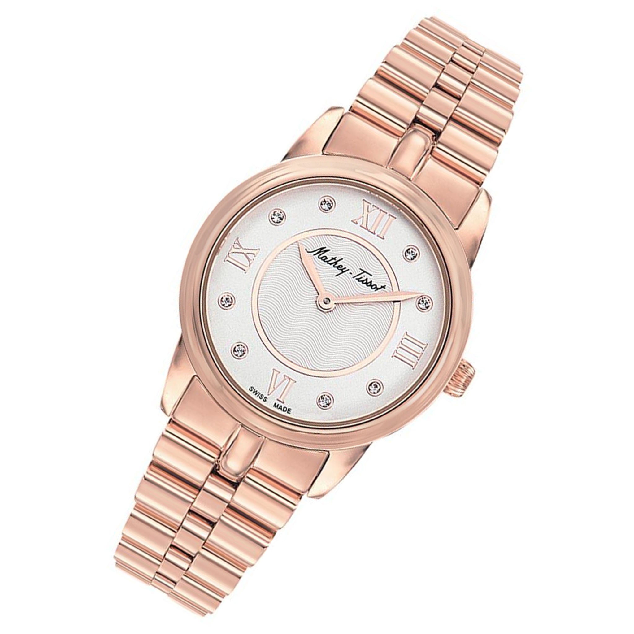 Mathey-Tissot Artemis Stainless Steel White Dial Swiss Made Women's Watch - D1086PI