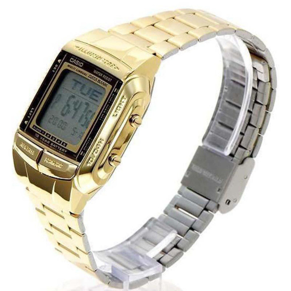 Casio Classic Gold Steel Digital Unisex Watch - DB360G-9