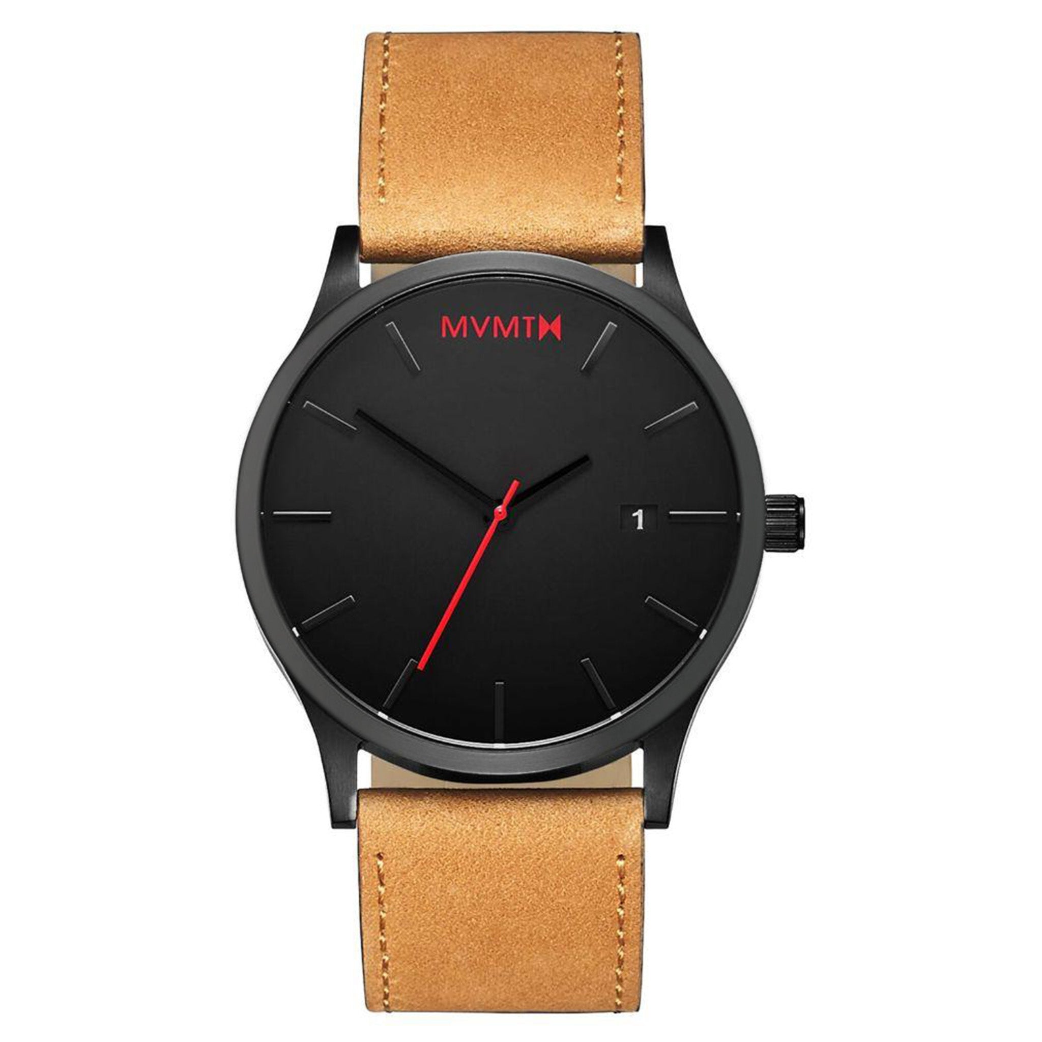 MVMT Classic Tan Leather Men's Watch - DL2135L351