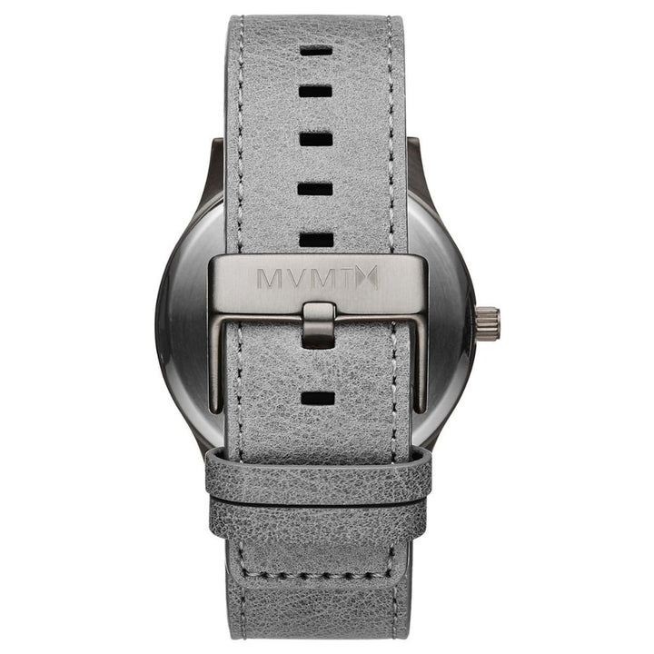 MVMT Classic Grey Leather Men's Watch - DMM01GRGR