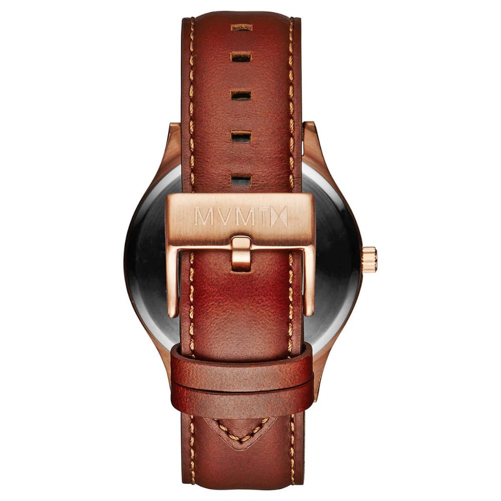 MVMT 40 Series Natural Leather Men's Slim Watch - DMT01WBR