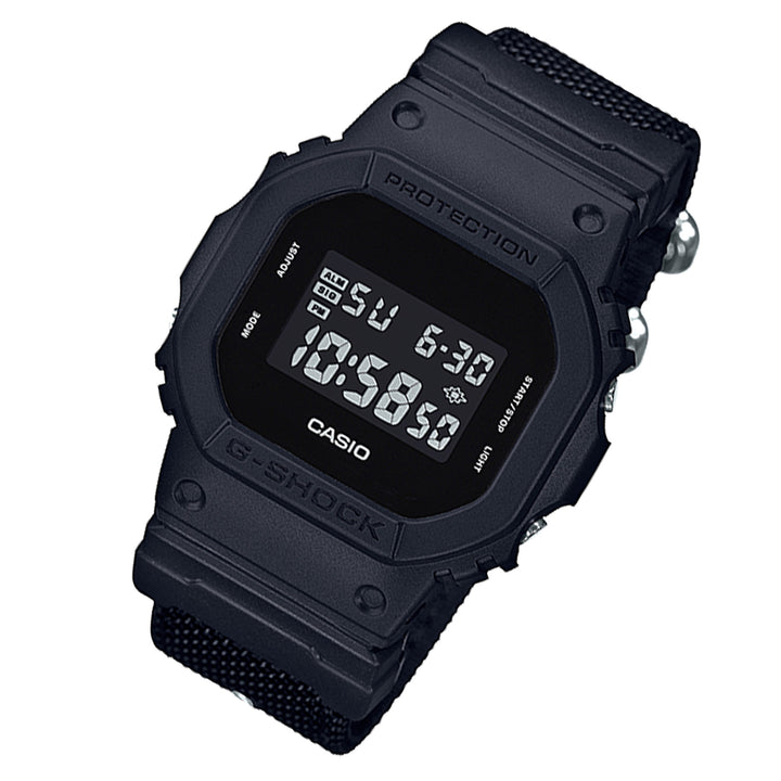 Casio G-SHOCK Black Fabric Digital Men's Watch - DW5600BBN-1D