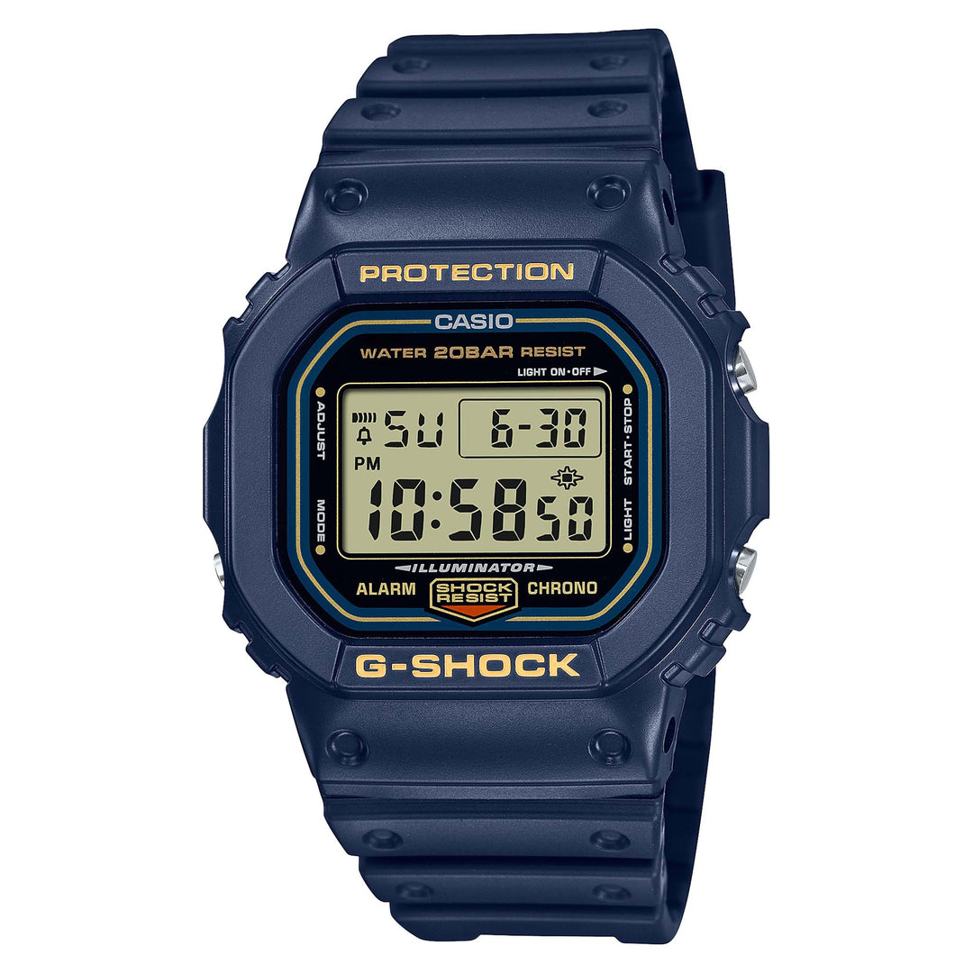 G Shock Square Casio G-Shock Digital Square Duel Time 200M WR