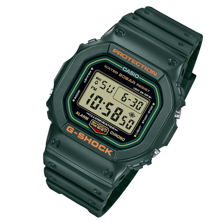 Casio G-SHOCK Iconic Square Case Digital Men's Watch - DW5600RB-3D