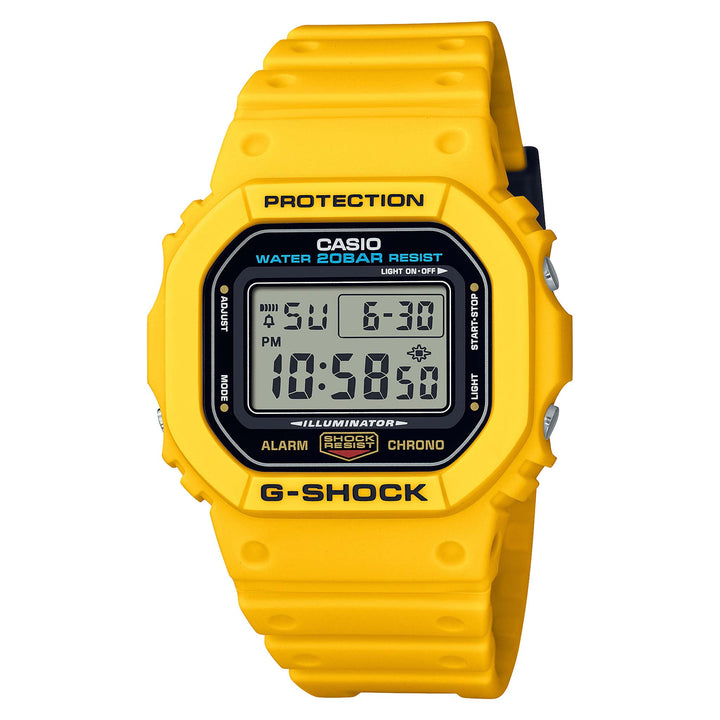 Casio G-SHOCK Iconic Square Case Digital Men's Watch - DW5600REC-9D