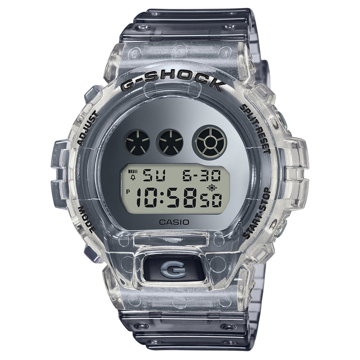 Casio G-SHOCK Clear Grey Resin Digital Men's Watch - DW6900SK-1D