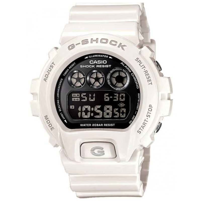 Casio G-SHOCK White Digital Men's Watch - DW6900NB-7