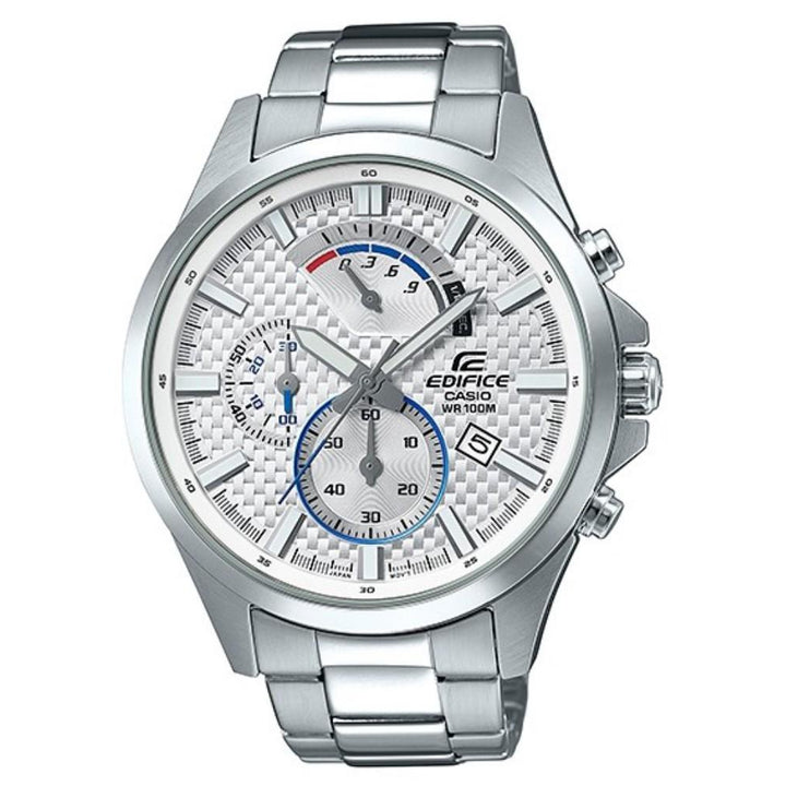 Casio Edifice Retrograde Steel Men's Chrono Watch - EFV530D-7A