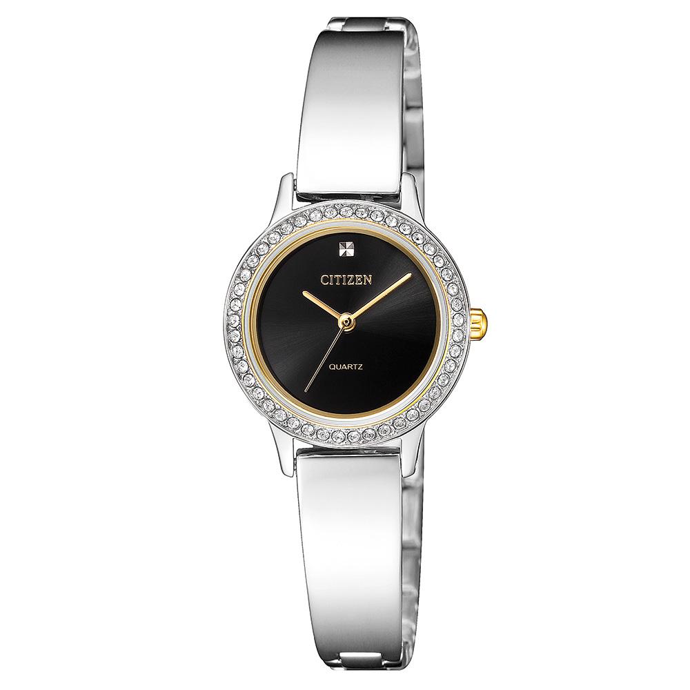 Citizen Ladies Two Tone Stainless Steel Quartz Watch - EJ6134-50E