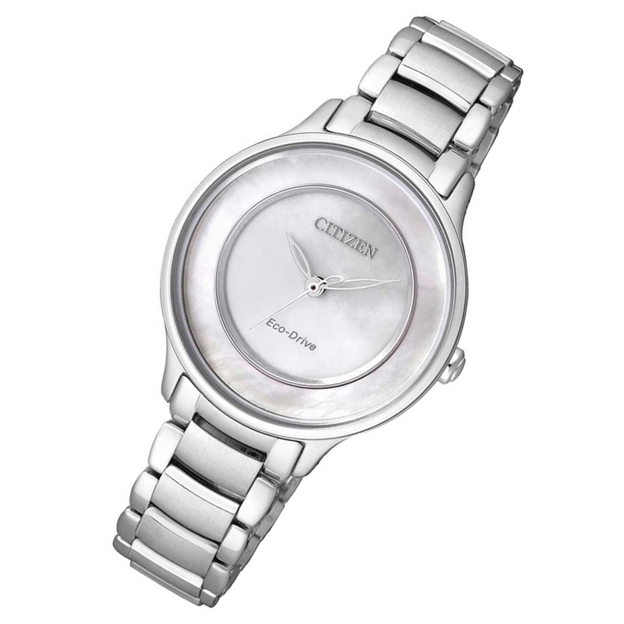 Citizen Eco-Drive Stainless Steel Solar Women's Watch - EM0380-57D