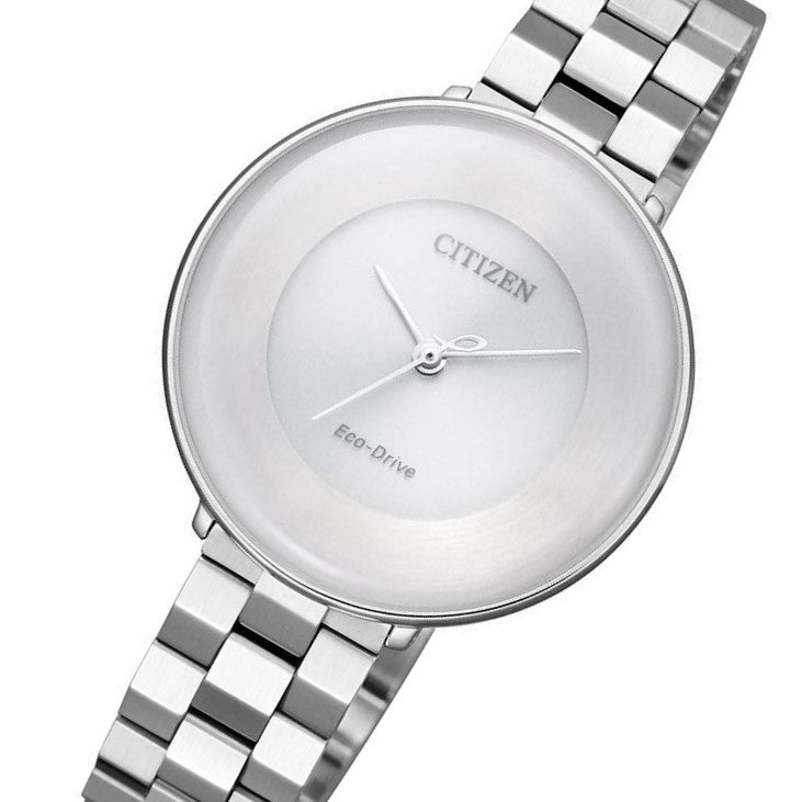 Citizen Silver Steel Eco-Drive Women's Watch - EM0600-87A