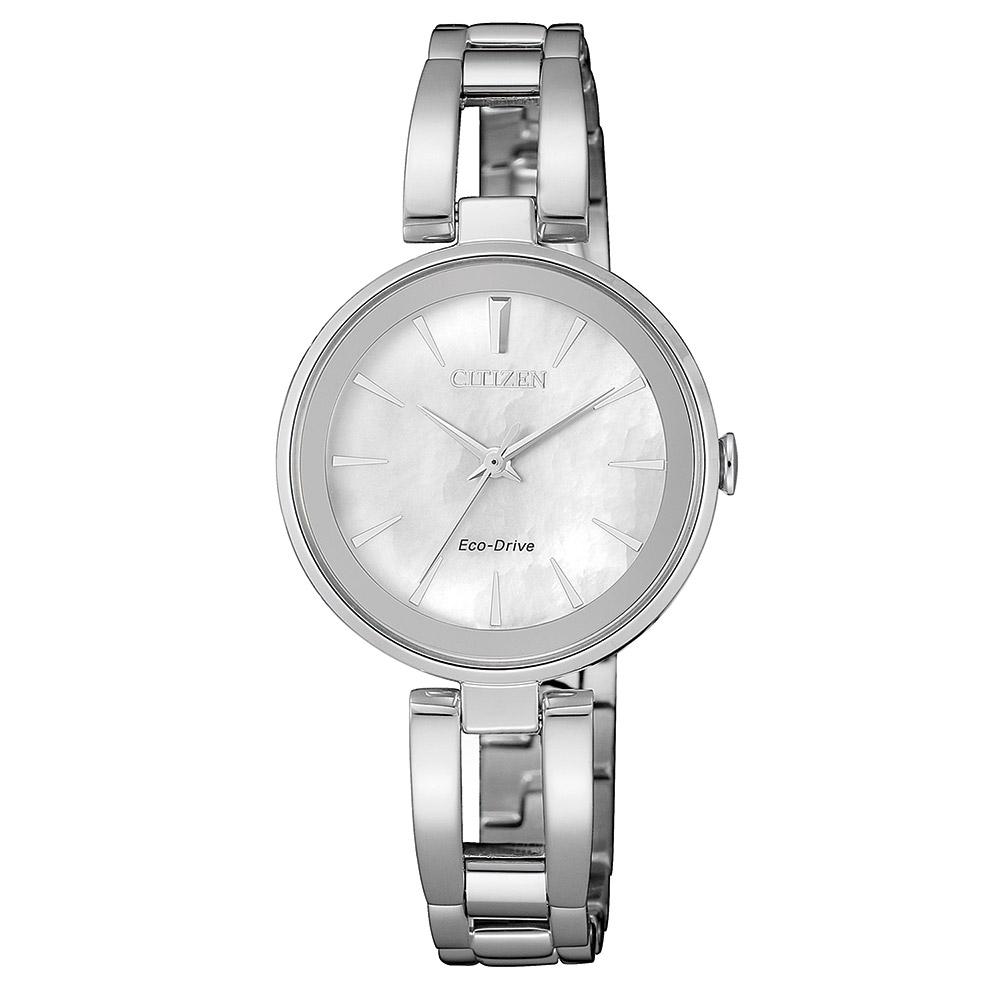 Citizen Ladies Dress Eco-Drive Stainless Steel Watch - EM0631-83D