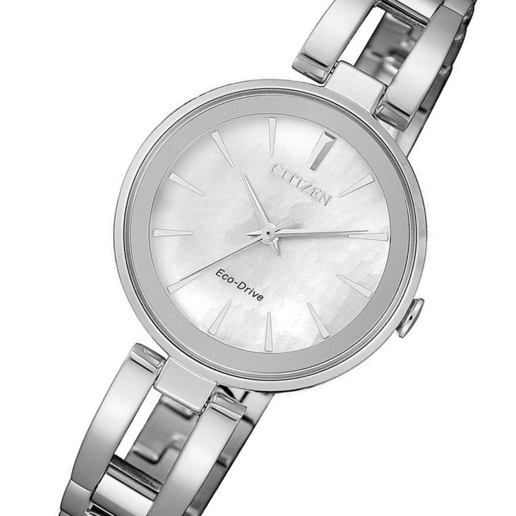 Citizen Ladies Dress Eco-Drive Stainless Steel Watch - EM0631-83D