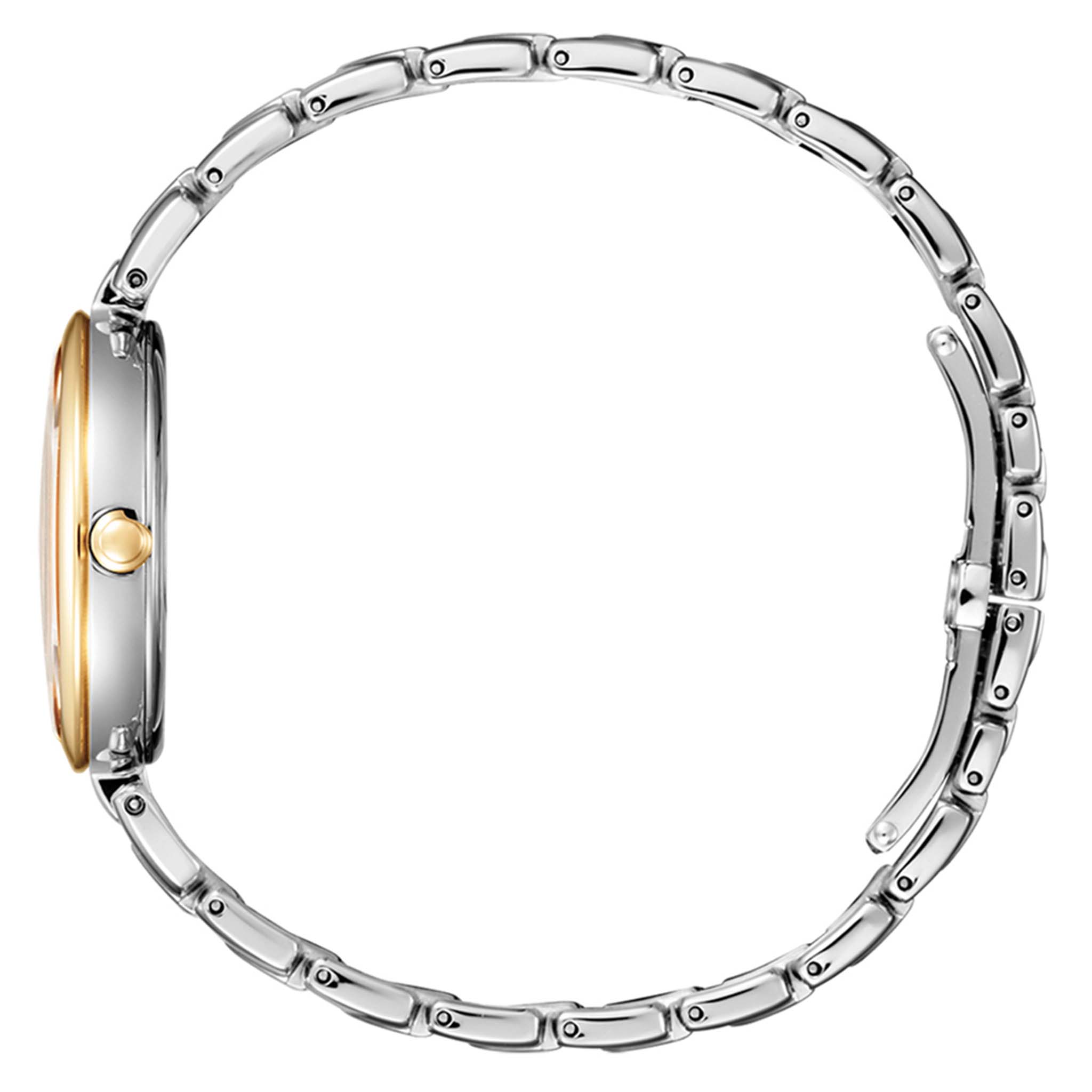 Citizen Eco-Drive Two-Tone Steel Solar Women's Watch - EM0854-89Y