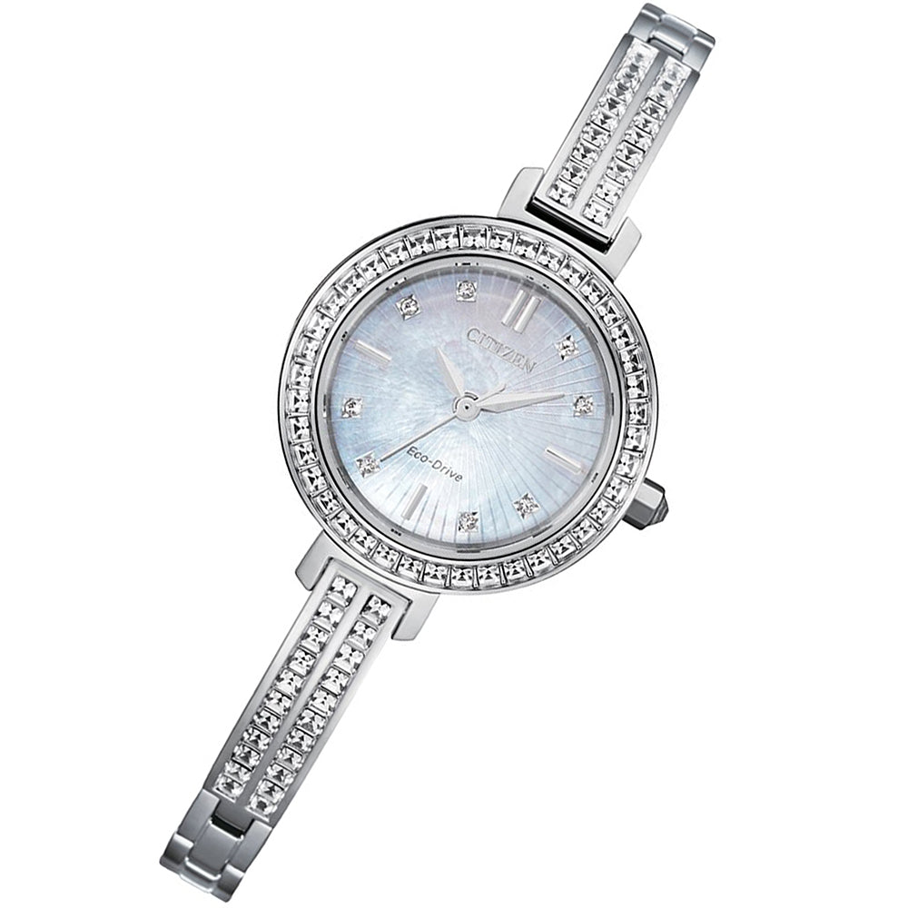 Citizen Stainless Steel Eco-Drive Women's Watch - EM0860-51D – The ...