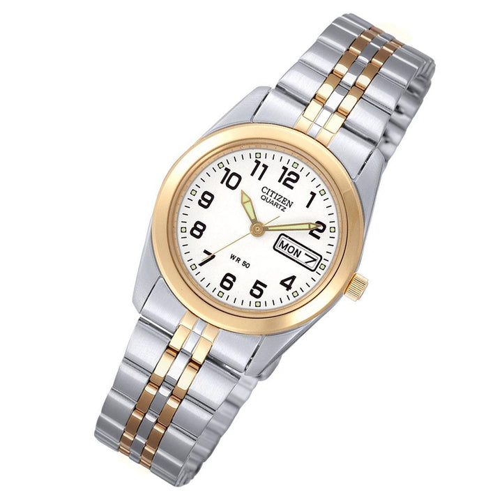 Citizen Ladies Two-Tone Steel Watch - EQ0514-57A