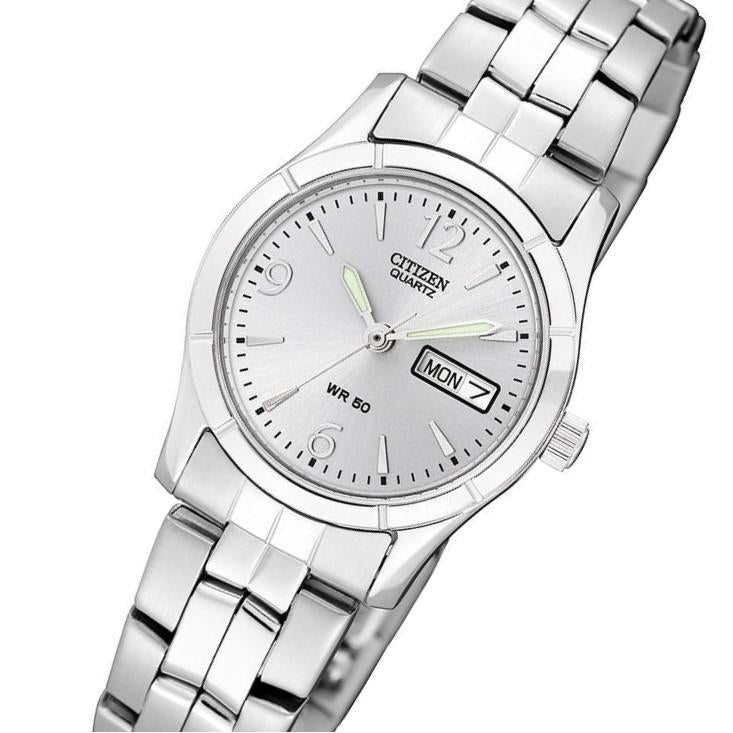 Citizen Ladies Stainless Steel Quartz Watch - EQ0540-57A