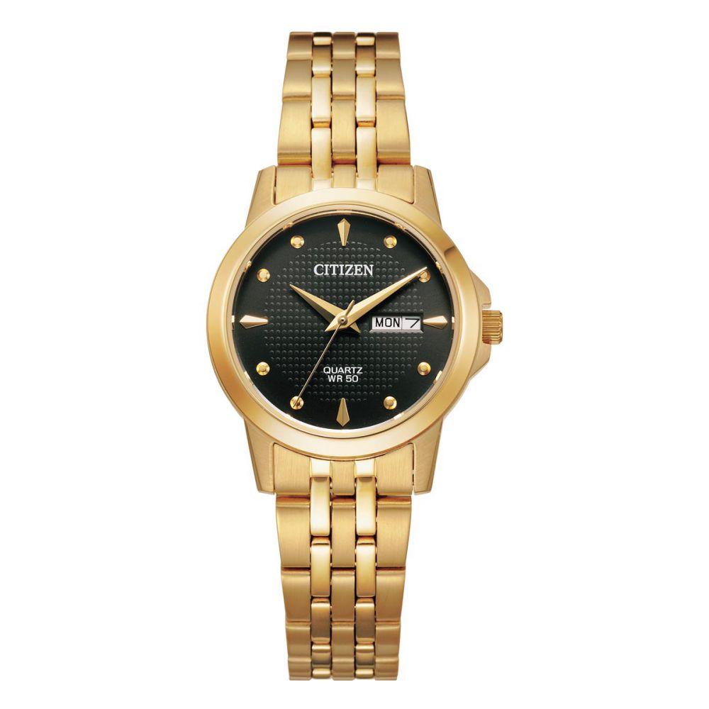 Citizen Gold Steel Ladies Watch - EQ0603-59F