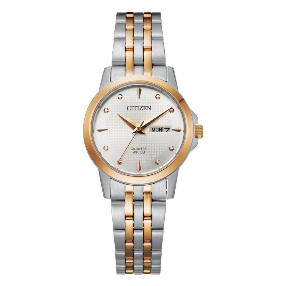 Citizen Two-Tone Steel Ladies Watch - EQ0605-53A
